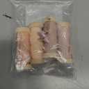 Mindsoft Frayed Chiffon Ribbon for Craft Silk Satin Ribbons 1/2-1/4 Inch x 20 Yard Handmade Fabric Strips with Wooden Spool for Valentines Day Wedding Gift Wrapping(Colorful)