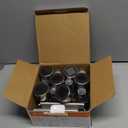 GIGALUMI Solar Lights Outdoor Waterproof, 12 Pack, Stainless Steel LED Solar Garden Lights for Patio, Lawn, Yard and Landscape, Cold White