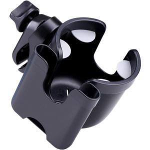Carriage Cup Holder Sturdy Stroller Bottle Rack with Mobile Phone Storage Fit for Trolleys Practical Drink for Parents The Go Convenient Water Holder