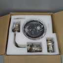 3 Light Vanity Light Vintage Bathroom Vanity Light Fixtures (Brass)