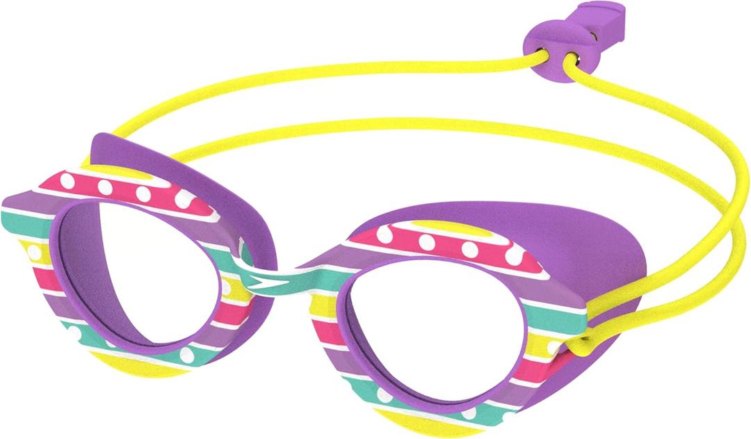 Speedo Kids' Swim Goggles Sunny G Ages 3-8 (Pop Rainbow Sweet Purple)