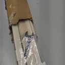 LazBlinds No Tools No Drill 1" Vinyl Mini Blinds, Cordless Blinds for Windows, Light Filtering Horizontal Window Blinds & Shades, 33" W x 64" H, Cream