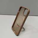 SKYLMW Compatible with iPhone 13/14 Case with Stand,Desert Brown