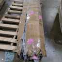 Queen Size Bed Frame with Upholstered Headboard, Sturdy Wood Slats, No Box Spring Required, Silent, Easy Assembly, Pink