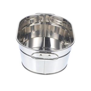 ABOOFAN Snack Bin Portable Snack Platters Reusable Dishwasher Safe Stainless Steel (2 Piece)