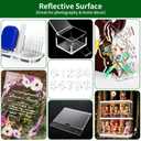 8 x 12 Acrylic Sheet 1/8 inch Thick 3mm 2 Pack Clear Plexiglass Sheets,for Sign,Craft,Painting,Laser Cutting,DIY Display Projects