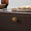 10 Pack Antique Brass Cabinet Knobs for Kitchen Cabinets and Dresser DrawersZinc Alloy Hardware Handles PullsVintage Cupboard Drawer Knob
