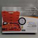 BETOOLL 0-140PSI Fuel Injector Injection Pump Pressure Tester Gauge Kit Car Tools (Master)