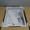 2 Pack Expandable Pull Out Cabinet Organizer, Width (12"-19" ) & Depth (16.5"-22")No Drill Adjustable Cabinet Pull Out Shelves for Kitchen,Pantry, Adhesive Roll Out Shelves for Kitchen Cabinets-White