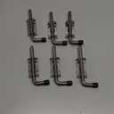 6 Pack 304 Steel 5 Inch 128MM Spring Pin Latch Lock Pin Suitable for Doors Utility Trailer Gate Cabinets and etc.