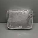 Faux Fur Comforter Set with Fitted Sheet - Luxury Ultra Soft Fluffy Fuzzy Queen Comforter Set, Cozy Warm Plush Bedding Comforter for Winter, 4 Pcs(1 Comforter +1 Fitted Sheet + 2 Pillowcases) (Dark Grey)