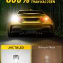 AUXITO CANBUS 3156 3157 LED Bulbs White 4000LM Super Bright 3056 3457 4057 4157 with Built-in Resistor for Reverse Backup Parking Daytime Running Turn Signal Lights, Pack of 2