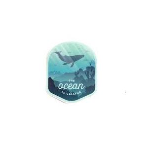 Vinil Sticker The Ocean is Calling FM049 4 Pack