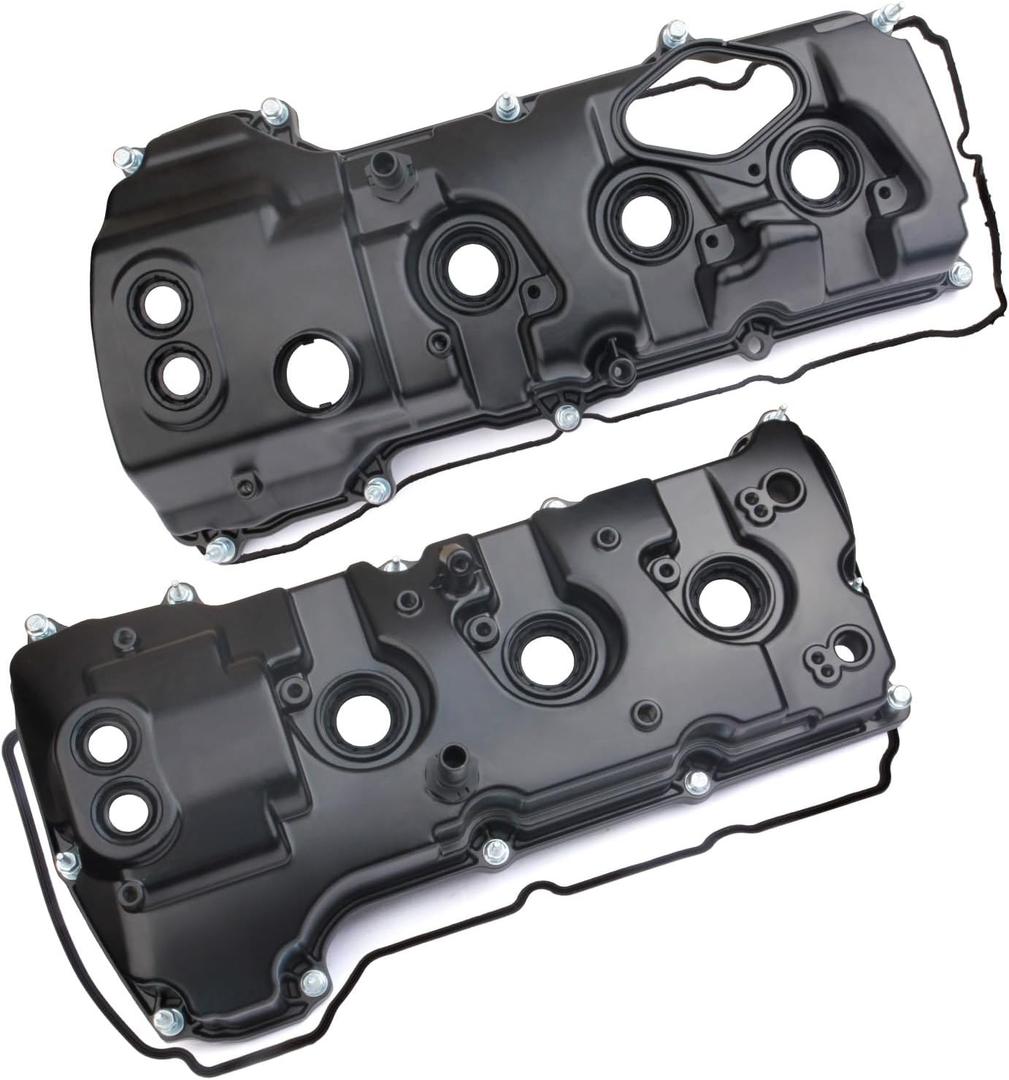 Upgraded Aluminimun Engine Valve Covers Left Right Compatible with Ford F-150 Expedition Transit Mark LT Navigator 3.5L EcoBoost 2013-2019