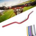 7/8" 22mm Motorcycle Handlebars Fit KLX110, Ninja650R, Grom, Dirt Bike, Pit Bike, ATV, E-Bike,Handlebars for Honda, SSR, TaoTao, CRF70, Dirtbike, BMX, Mini Bike Accessories