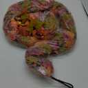 Palonu 6Ft Thanksgiving Artificial Fall Maple Leaves Garland, Hanging Fake Autumn Pumpkin with Berries Vine Decoration for Thanksgiving Halloween Fireplace Doorway Indoor Outdoor Party Home Decor (Orange)