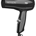 Revlon Compact Hair Dryer | 1875W Lightweight Design, Perfect for Travel, (Black)