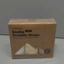 Baby Swaddle Sleep Sacks with Zipper - 3-Pack Swaddles for Newborns 0-3 Months, Infant, Baby Girls, Boys, Soft & Durable Newborn Sleep Sack, Easy Diaper Change Swaddling Blanket (Daffodil, OS)