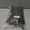 ANRABESS Women Long Sleeve Mock Neck Bodycon Mini Dress 2025 Fall Ribbed Slim Fit Pencil Cocktail Club Night Dresses (X-Small, Army Green)