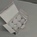 Lightinginside E12 Smart Light Bulbs 60W Equiv., Work with Alexa/Google Home/Smart Life, 500LM 6W RGBCW Candle Candelabra LED Light Bulbs, No Hub Required, 2.4G WiFi Bluetooth Bulb, ETL Listed, 6PCS (Multicolor)