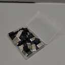 20 Sets USB Connectors USB Repair Kit USB-2.0 Male Solder Socket Type USB-Type a 4 Pin Male Connector Plug Replacement with Black Cover for Wire Repair Charger Power DIY