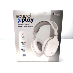 Tzumi Audífonos Inalámbricos Soundplay White