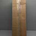 62.99" Narrow Console Table with Power Outlet 7.1" Skinny Sofa Table, Long Behind Couch with Charging Station for Hallway, Living Room Greige and Black TXG16UBG