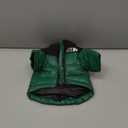 Dog Winter Coat Duck Down Jacket for Small Medium Dogs-Thicken Dog Coat Windbreaker Puppy Winter Clothes for Cold Weather Snowday (Green, Medium)