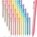 Mr. Pen Christian Pens, 50 Pack, Black Ink, Pastel Color Barrels, Bible Verse Pens Ballpoint Bulk