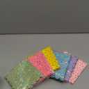 Crtiin 150 Pcs Colorful Donut Sprinkle Napkins 2 Ply Disposable Cocktail Napkins Paper Sprinkle Party Decorations for Baby Shower Birthday Ice Cream Party Supplies (Scalloped)