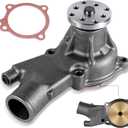 (Bronze Impeller,C&U Bearing) 3854017 Circulating Water Pump For Volvo Penta MERCRUISER OMC GM MARINE 110 120 140 165 2.5L 3.0L 4.0L GL # 65142a1 884727 814755 984360 986779 814755
