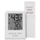 La Crosse Technology
Battery Operated White Wireless Digital Thermometer