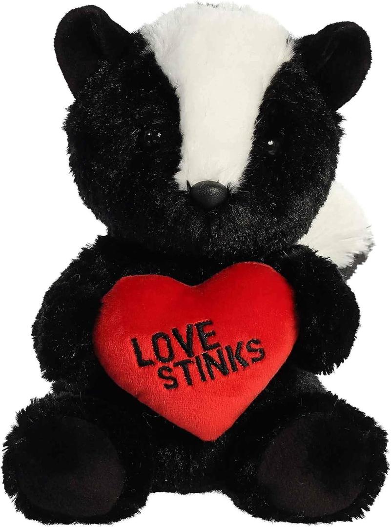 Aurora World Valentine Items - 9"" Love Stinks Skunk