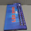 Open Closed Signs for Business LED Open Closed Sign Light Open and Closed Sign Display Closed Neon Sign Coffee Open Sign for Bar Pizza Store Restaurant Hotel ATM Party Supplies,18.9 x 9.8 Inches