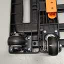 Folding Hand Truck 500lbs, Portable Heavy Duty Dolly Cart, 6 Wheels Collapsible Luggage Cart with 2 Elastic Ropes - Compact Trolley Cart for Easy Moving - Ideal Hand Cart for Travel and More (1.70, Black)