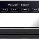 Plastic Vacuum Sealer Fully Automatic Longer Seal Sealer Portable Vacuum Sealing Machine Dry Wet Modes for Sealing (Grey+50 Bags)
