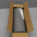 YIHOUSE Grey Bathroom Rug Sets 5 Piece, Absorbent Bath Mat for Bathroom Non Slip Washable, Bathroom Mat Quick Dry, Thin Bath Rug Set for Toilet and Floor