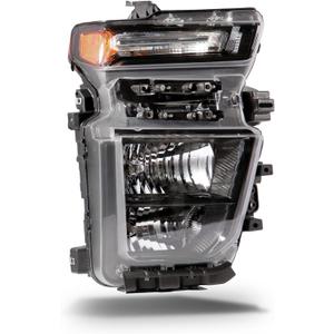 Headlights Assembly Compatible with 2020-2023 Chevy Silverado 2500HD 3500HD,Headlamp Halogen Passenger Side Replacement GM2503504 84738617 Size: Halogen Right Side