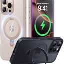 CASEKOO Designed for iPhone 16 Pro Max Case with Magnetic Invisible Stand [Military Drop Protection] [Compatible with MagSafe] Shockproof Slim Translucent Matte Promax Case 6.9 Inch, Desert Gold