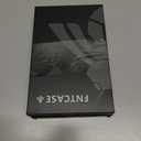 2 x FNTCASE for iPhone 13 Phone Case: Clear Phone Case Magnetic Military Grade Drop Protection Anti Yellowing Cell Phone Cover- Rugged Shockproof Protective Bumper (D-Blue Magnetic)