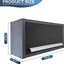 JZD Steel Wall Cabinet with Up Flip Door, Hanging Tool Cabinets, for Garage Workshop Office Basement Kitchen