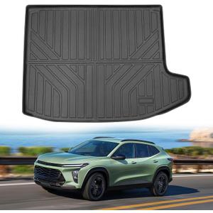 Powerty Trunk Mat for 2024 2025 2026 Chevrolet/Chevy Trax Accessories Cargo Mats TPE All Weather Cargo Liner Heavy-Duty Trunk Liners