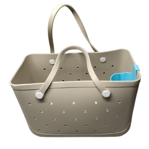 Outdoor Bag Tan With Cup Holder And Extra Pouch Insert