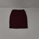 Sweet Hearts Women’s Basic Stretch Pencil Skirt- Regular & Plus Size- Below Knee Office Midi Bodycon Nylon Skirt Made in USA, S