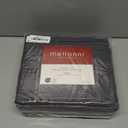 Mellanni Queen Sheets Set - 4 PC Iconic Collection Bedding - Hotel Luxury, Extra Soft, Cooling Bed Sheets - Wrinkle, Fade, Stain Resistant (Queen, Gray)