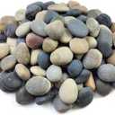 FANTIAN 40 lbs Garden Rocks Pebbles, 2-3 Inch Decorative Large River Rocks for Landscaping, Painting, Aquarium, Plants, Crafting, Walkways and Outdoor Decorative Stones