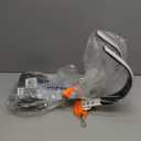 Snare Drum Carrier Bass Drum Shoulder Strap Harness Percussion Instrument Belt, White