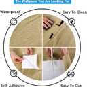 CRE8TIVE Light Brown Wood Contact Paper Self Adhesive 24"x354" Large Size Wood Grain Wallpaper Peel and Stick Waterproof Thick Textured Distressed Wood Look Vinyl Wall Covering for Countertop Cabinet