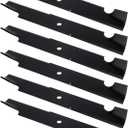 6-Pack Mower Blades for Bad Boy 54 inch Deck, Compatible with 038-0005-00 MZ Magnum ZT 54, High-Lift Commercial Grade Replacement Blades (6pc)