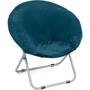 Velvet Stretch Saucer Chair Cover, (Only A Cover) Soft Round Moon Chair Cover for Adults and Kids, Removable Saucer Chair Cushion Covers for Indoor & Outdoor